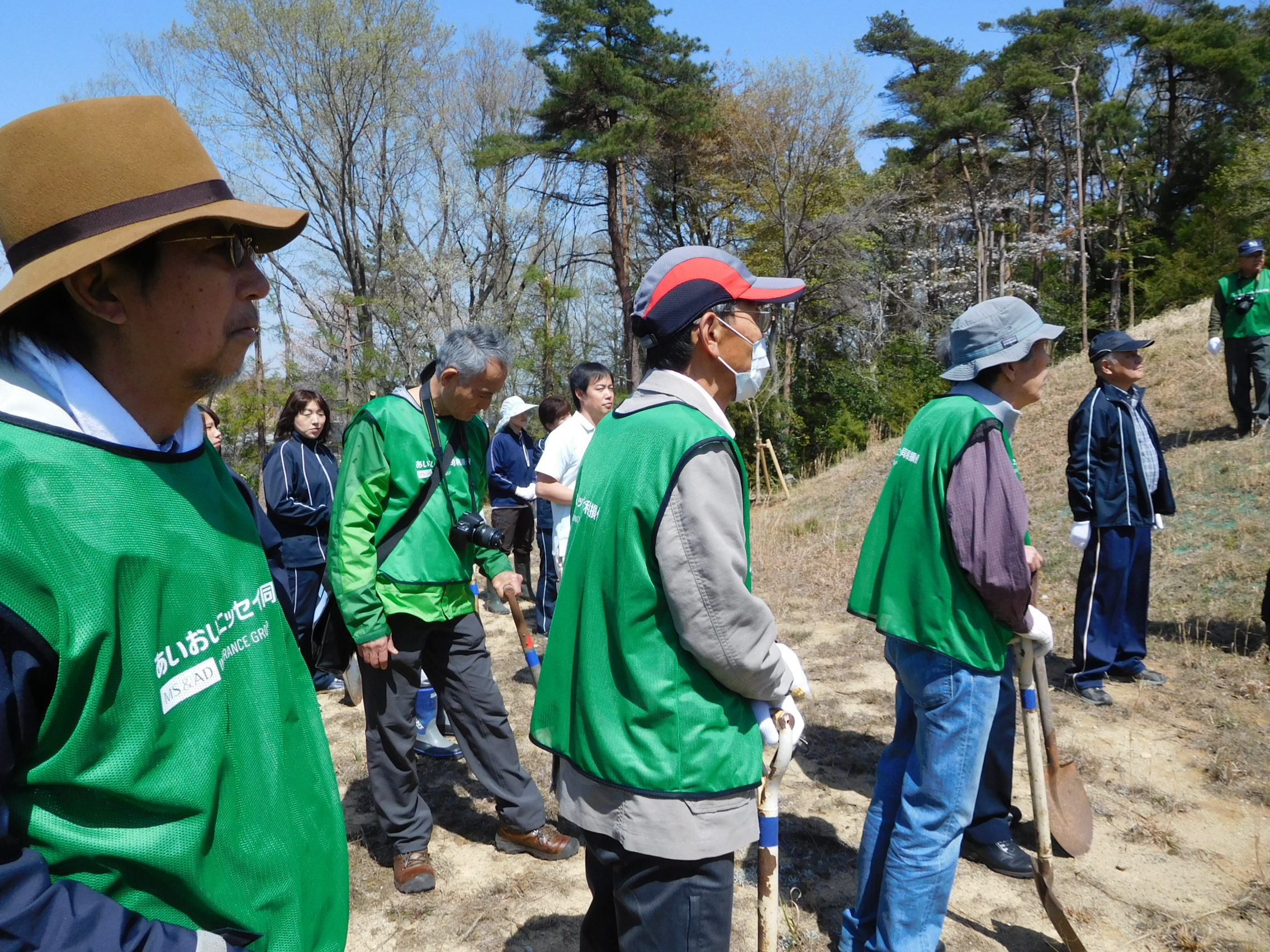 みやま荘植樹感想文写真1